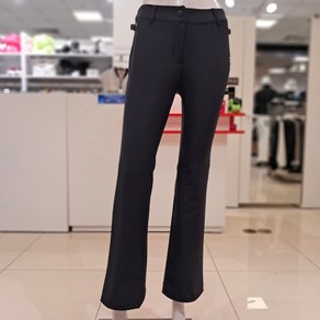 [파사디] 여성 가을 스판 좋은 약기모 세미 부츠컷바지 블랙 P24FSL507MBK