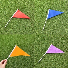 무지 표시 깃발 꾸미기 단합대회 축제 운동회 파티 캠핑 국기 생일, A_빨강