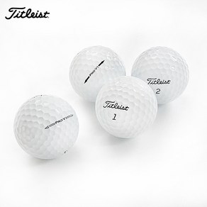 타이틀리스트 Pro V1 3피스 화이트 로스트볼 1개