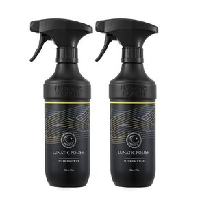 불스원 루나틱폴리시 슬릭폴 왁스, 500ml, 2개