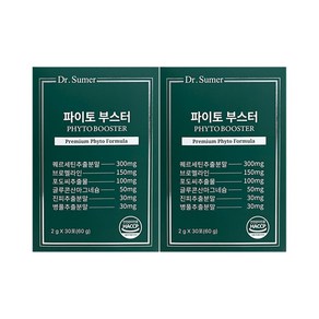 닥터슈머 파이토부스터 2g x 30포 2개