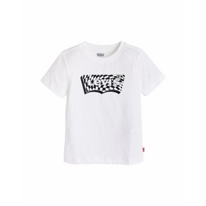 리바이스키즈 체크 배트윙 반팔티 V232TS308P