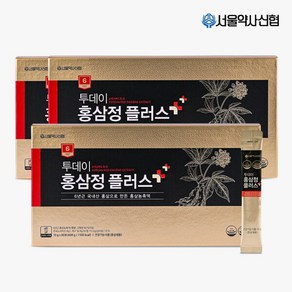 [서울약사신협] 투데이 홍삼정 플러스 60포, 600g, 3개