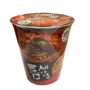 틈새라면 빨계떡컵 매운맛 소컵 작은컵 65g x 24개(1BOX), 24개