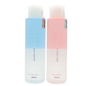 어퓨 미네랄 립앤아이리무버 대용량 250ml+250ml, 2개, 250ml