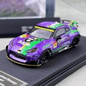 Fuji 1:64 토요타 GR86 (ZN8 2022) 팬덤 로켓버니 - EVA Purple