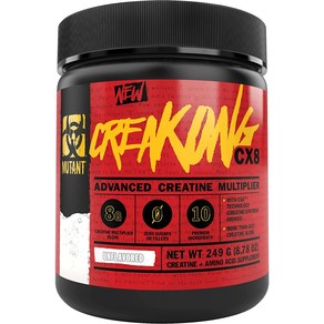 MUTANT CREAKONG CX8  Advanced Ceatine Multiplie  Ceatine + Amino Acid Supplement - 249 g, 249 Gam, 249g, 8개