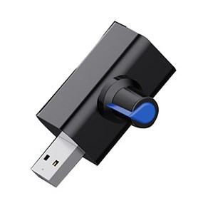 사무실용 스위치가 있는 USB 팬 속도 조절기 5V4A USB 팬 스텝리스 속도 조절기 5V-9V2A 출력 조절 범위