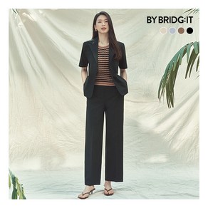 [바이브리짓] (25SS) 썸머 시어서커 셋업 4종(자켓+이너+하프팬츠+롱팬츠)