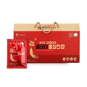 한국삼 6년근 고려홍삼정 올데이 홍삼진 50ml 30포 / 홍삼 선물세트, 1.5L, 1개