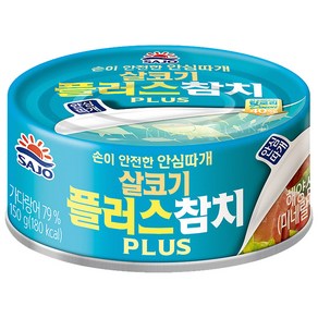 사조대림 살코기플러스참치 안심따개, 150g, 48개