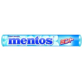 멘토스 츄이 37. 민트 Kacie Foods Mentos Mint 1.3 oz (37.) x 12 Packs, 37.5g, 12개