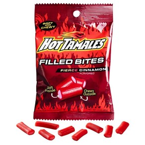 Thive Bands Hot Tamales Licoice Bites - 85g3온스 페그 백 425092, 1개, 85g