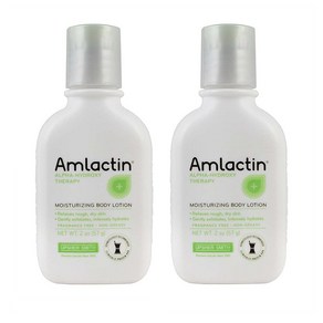 AmLactin 엠락틴 모이스처라이징 바디 로션 57g 2팩, 1개