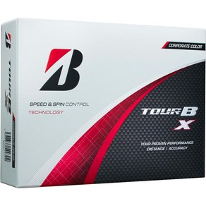 BRIDGESTONE(브리지스톤) 골프볼 TOUR B X/XS 2024년 모델 12구입, 1개, 24_TOUR_B_XS, 기업