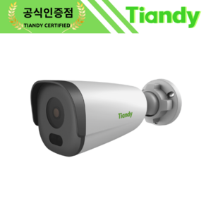 [Tiandy] 티앤디 TC-C34GS 야간 컬러 IR 400만화소 실외 뷸렛 외부 야외 4MP IP카메라 CCTV 스타라이트, 1개