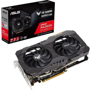 ASUS 듀얼 AMD Radeon™ RX 6600 8GB GDDR6 게이밍 그래픽 카드AMD RDNA™ 2 PCIe 4.0 메모리 HDMI 2.1 DisplayPot 1.4a, TUF Gaming_RX6500XT4G, 1개