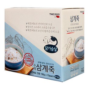 [10+5]더독 수제 삼계탕 삼계죽 150g