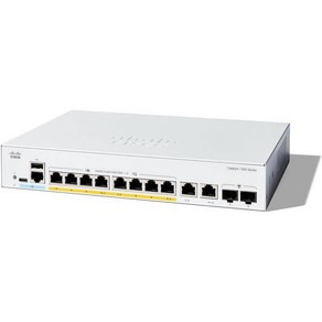 CISCO Catalyst 1300 8pot PoE 2x1G Combo C1300-8P-E-2G 8포트 스위칭허브 PoE CBS350-8P-E-2G후속, 1개