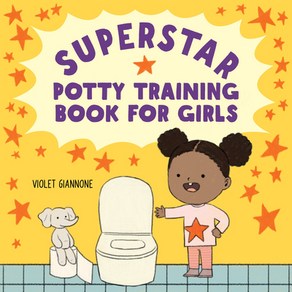 (영문도서) Supesta Potty Taining Book fo Gils Papeback, Rockidge Pess, English, 9781638783855