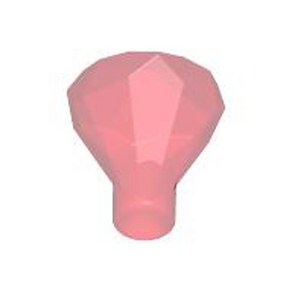 레고 부품 바위 Tans-Red Rock 1 x 1 Jewel 24 Facet 4113954 30153, 1개