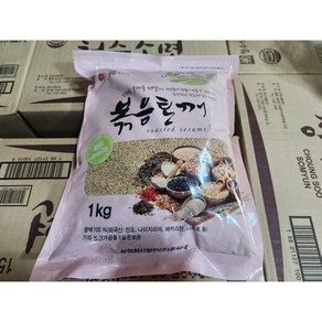 류씨네 참깨 1kg (참깨 가격 폭등으로 다른회사 제품 참깨가 배송될수있습니다.), 1개