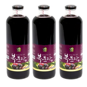 토종 복분자즙 1L, 3개