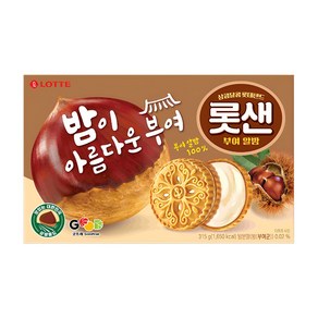 롯데웰푸드 부여 알밤, 315g, 1개