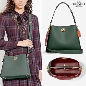 코치 윌로우 숄더 컬러블록 C2590 Willow Shoulder Bag Colorblock