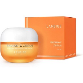 일본직발송 6. LANEIGE (라네즈) 라디안 조치 C 크림 비타민 C 보습 크림 보습 건조한 피부 [일본 공식 정, ONE SIZE_One Colo, 1개