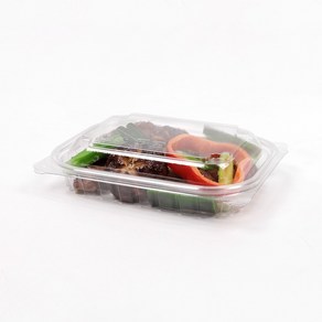 (BU) 반찬용기 투명 BU-005 (뚜껑포함) 100세트 일회용 페트 용기 반찬 샐러드, BU-005 (투명) 100세트, 100개