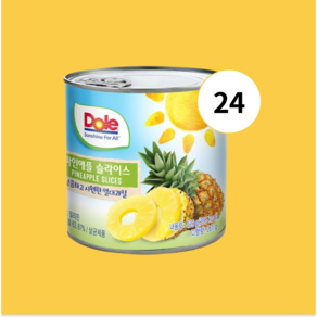 동원 Dole 파인애플 통조림 432g x 24캔, 24개