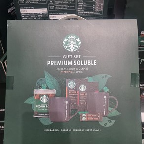 Stabucks 프리미엄파우더커피 아메리카노선물세트 머그컵포함, 1개