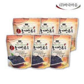 바다마음 돌자반 볶음 40g 60g 6봉, 6개, 곱창돌자반볶음 40g