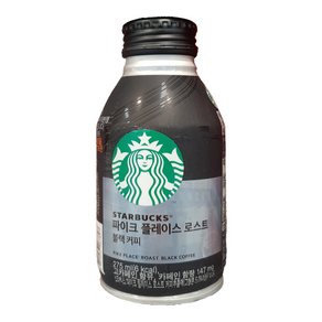 스타벅스 파이크 플레이스 로스트 블랙커피, 275ml, 24개