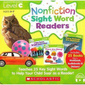 Nonfiction Sight Word Readers Level C (StoryPlus QR코드)