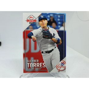 글레이버 토레스 2019 TOPPS 야구카드 MLB카드 뉴욕 양키스 Gleybe Toes, 1개