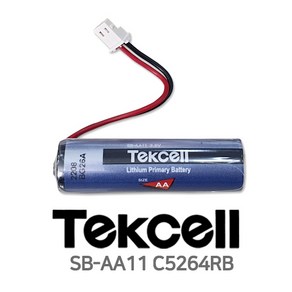 텍셀 Tekcell SB-AA11(AA 3.6V)C5264RB열량계 계량기 배터리, 1개, 1개입