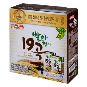 삼육 발아현미19곡두유 190ml, 96개