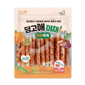 딩고애 마블링 딩고스틱 연어 24P, 1개