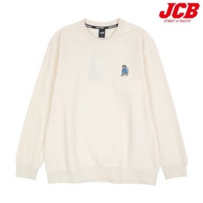 제이씨비 곰돌이 자수 맨투맨 JBK8R702BSI