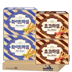 블루존 사무실 간식 초코하임275g x 2개 + 화이트하임 275g x 2개, 1개