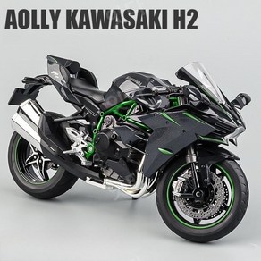 가와사키 h2 bmw s1000오토바이 프라모델 전시 1:9스케일 선물, 가와사키 H2, 옵션, 1개