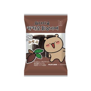 와다다곰 카카오 휘낭시에 베이커리빵 랜덤띠부씰포함 70g x 9개