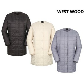 웨스트우드 WESTWOOD 사각퀄팅의 여성 경량 중힙 패딩 자켓 WM4WCJP260