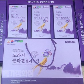 차스코 하루 한포 도라지 콜라겐 젤리 스틱 15g 30포, 1박스, 450g