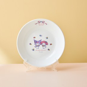 [MODERN HOUSE 중계점] 코렐 산리오 쿠로미&멜로디 찬기 대_21.5cm KI0425002, 1개, 혼합