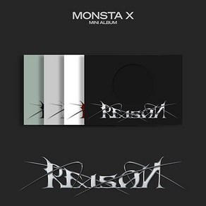 [MONSTA X] 몬스타엑스 미니12집 REASON 랜덤1종 / 슬리브커버+포토북+리릭북+포토카드+유닛포토카드, 1세트