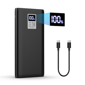 LUODONG 보조배터리 고속충전 10000 mAh PD 22.5W C타입