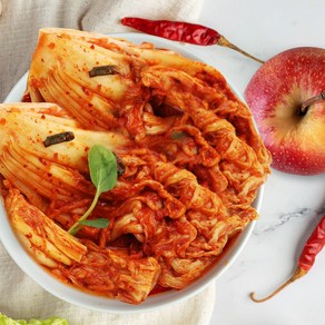 청우식품 청우 진짜 맛있는 사과 배추김치, 1개, 10kg